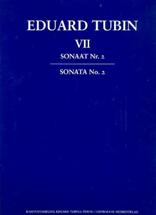 Piano Works vol.7 Sonata no.2 ETW44