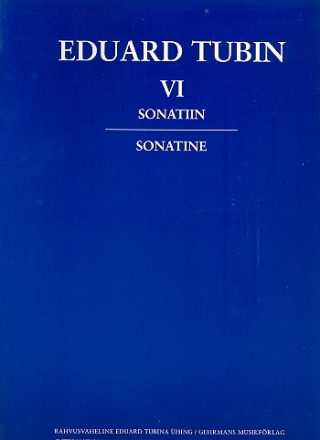 Piano Works vol.6 Sonatine ETW39