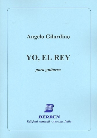 Yo el rey per chitarra