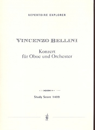 Konzert Es-Dur fr Oboe und Orchester Studienpartitur