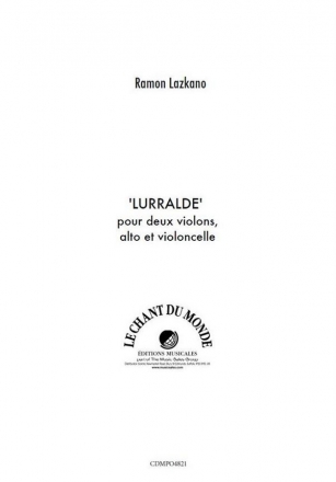 PO4821 Lurralde pour quatuor  cordes partition