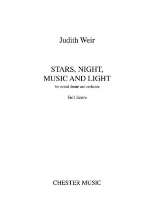 CH78628 Stars, Night, Music and Light for mixed chorus study score