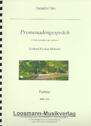 Promenadengesprch fr Flte, Klarinette und Klavier Stimmen