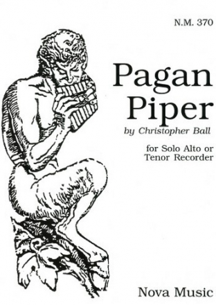 The Pagan Piper for solo alto or tenor recorder