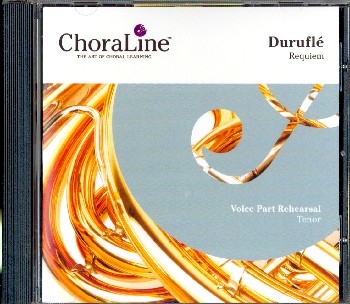 Requiem - Choral Voice Tenor  Rehearsal CD