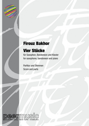 Vier Stcke fr Saxophon, Bandoneon und Klavier Partitur und Stimmen