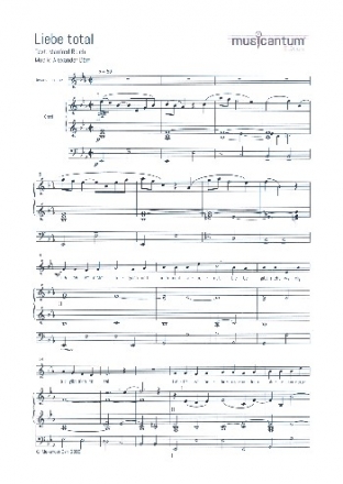 Liebe total fr Mezzosopran und Orgel