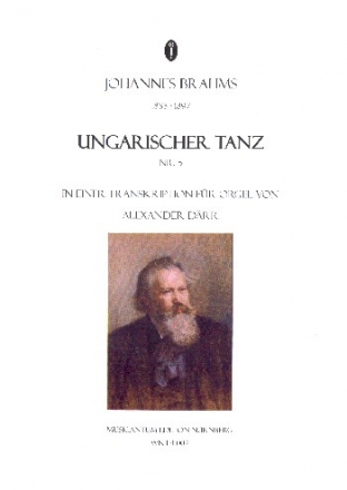 Ungarischer Tanz Nr.5 fr Orgel