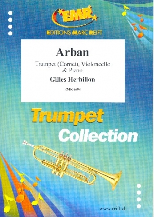 Arban for trumpet (cornet), violoncello and piano score and parts