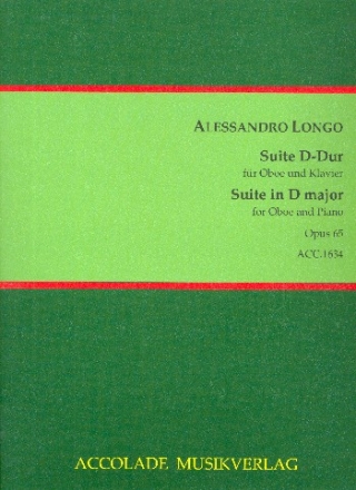 Suite D-Dur op.65 fr Oboe und Klavier