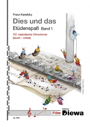 Dies und das - Etdenspa Band 1 fr Flte