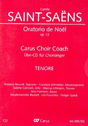 Oratorio de Noel - Chorstimme Tenor  Playalong-CD