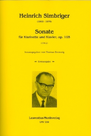 Sonate op.105 fr Klarinette und Klavier