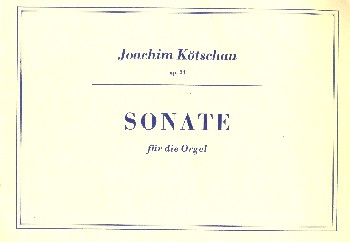 Sonate op.24 fr Orgel