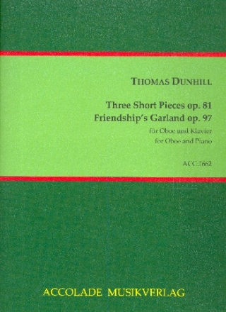3 short Pieces op.81  und  Friendship's Garland op.97 fr Oboe und Klavier