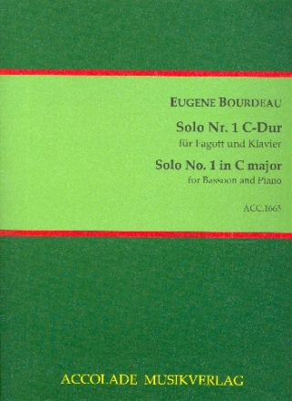 Solo C-Dur Nr.1 fr Fagott und Klavier