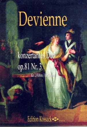 Konzertantes Duo op.81,3 fr 2 Flten Partitur und Stimmen