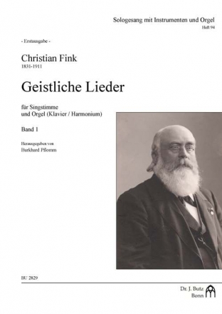 Geistliche Lieder Band 1 fr Gesang und Orgel (Klavier/Harmonium) Partitur