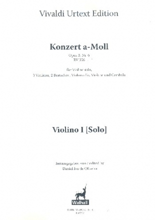 Konzert a-Moll op.3,6 RV356 fr Violine und Streichorchester Stimmensatz