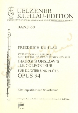 Colporteur-Variationen op.94 fr Flte und Klavier