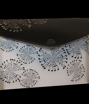Sammelmappe Hidden Music Din A4 33,5 x 23,5 x 0,5 cm