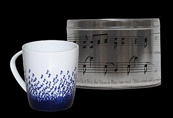 Kaffeebecher Wassermusik in Blechdose (Dose lebensmittelecht)