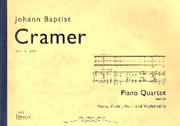 Piano Quartets op.28 for violin, viola, cello and piano parts