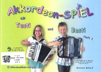 Akkordeonspiel mit Tasti und Basti Band 1 fr Knopf-Akkordeon (C-Griff)