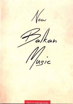 New Balkan Music for piano