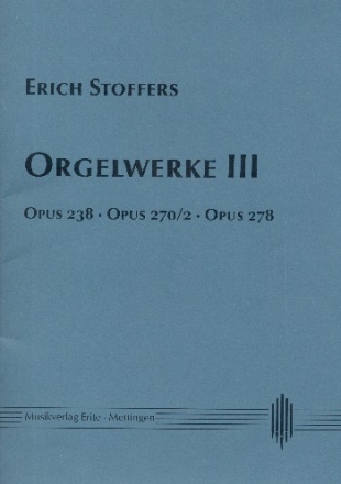 Orgelwerke Band 3