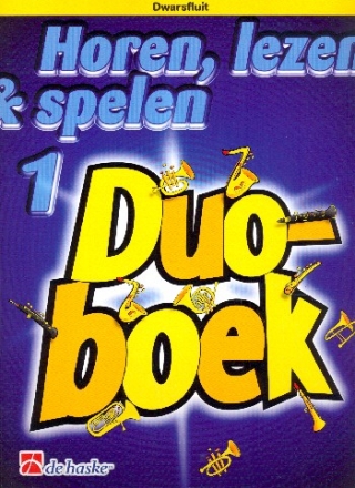 Horen lezen & spelen vol.1 - Duoboek voor 2 dwarsfluiten partituur (nl)