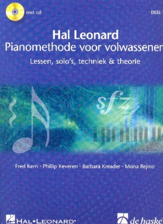 Hal Leonard Pianomethode voor volwassenen vol.1 (+Online-Audio) voor piano (nl)