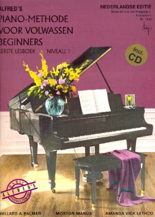 Alfred's Piano-Methode vor volwassen Beginners - Lesboek niveau 1 (+CD voor piano (nl)