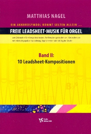 Freie Leadsheet-Musik Band 2 fr Orgel