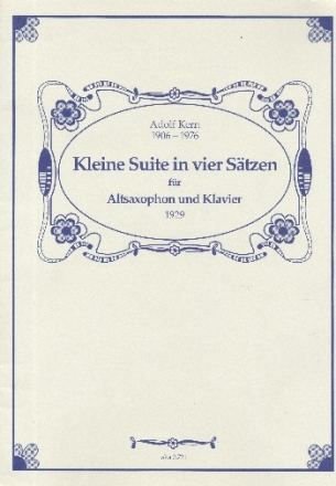 Kleine Suite fr Altsaxophon (Klarinette) und Klavier