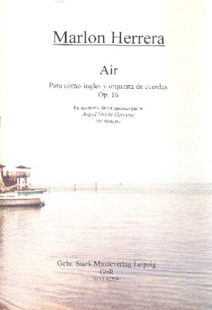Air op.16 fr Englischhorn und Streichorchester Partitur und Stimmen (solo-3-3-2-2-2)