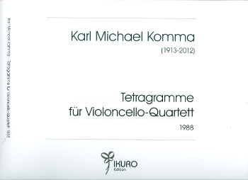 Tetragramme fr Klarinette und Streichquartett 4 Spielpartituren