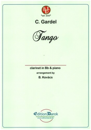 Tango fr Klarinette und Klavier
