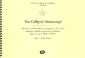 The Gallipoli Manuscript vol.1 (nos.1-30) for organ