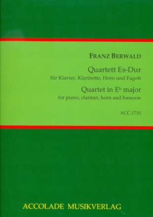 Quartett Es-Dur fr Klarinette, Horn, Fagott und Klavier Stimmen