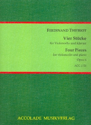 4 Stcke op.6 fr Violoncello und Klavier