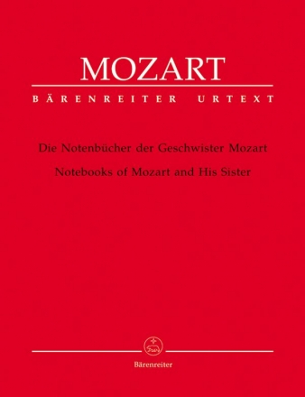Die Notenbcher der Geschwister Mozart fr Klavier
