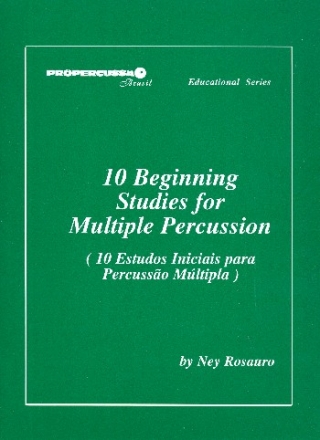 10 beginning Studies for multiple percussion