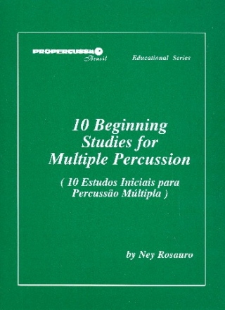 10 Beginning Studies for multiple percussion