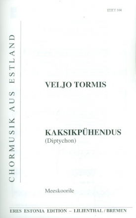 Kaksikphendus fr Mnnerchor a cappella Partitur