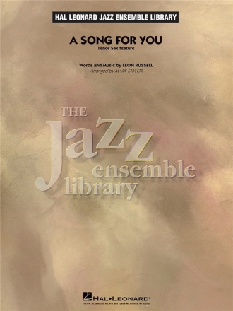 HL07012984 A Song for You: for jazz ensemble score and parts