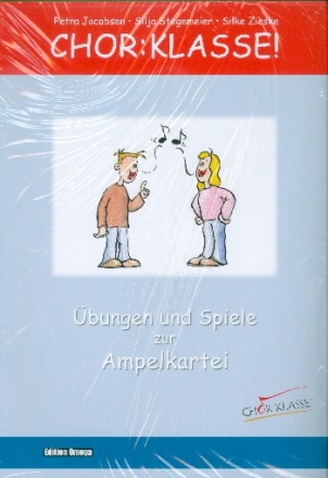 Chor - Klasse Ampelkartei (102 Karten)  erweiterte Neuausgabe 2018 mit Begleitheft