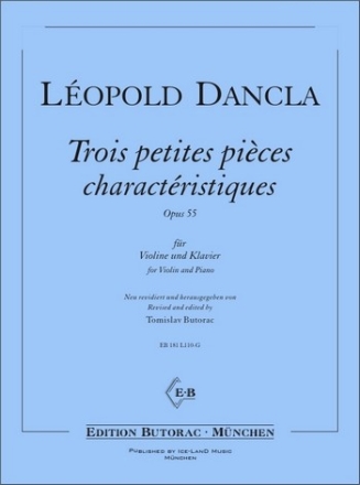 3 petites pices charactristiques op.55 fr Violine und Klavier