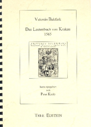 Das Lautenbuch von Krakau 1565  Faksimile