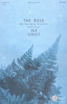 The Rose for mixed chorus and piano score